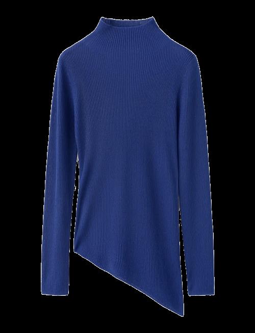 Mango | Sweater With Asymmetrical Turtleneck | XS