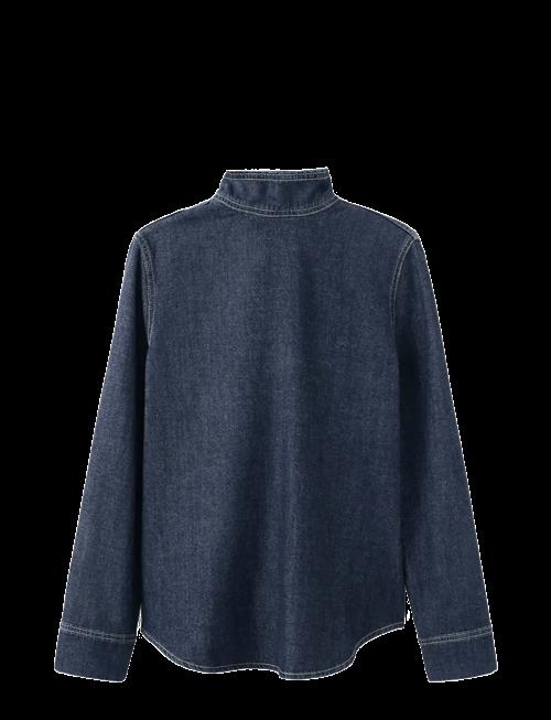 Mango | Denim Shirt With Tie Fastening | S