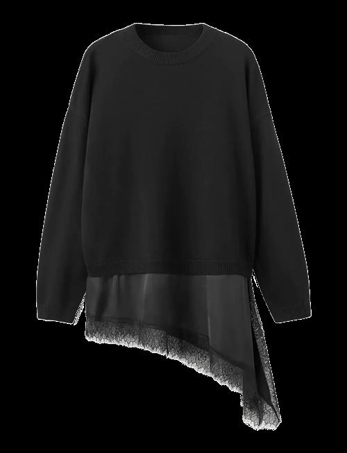 Mango | Jumper With Lace Detail | M