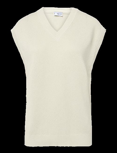 Mango | Microstructure Knit Gilet | S/M
