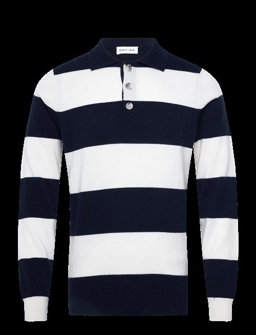 Davida Cashmere | Man Collar Striped | S