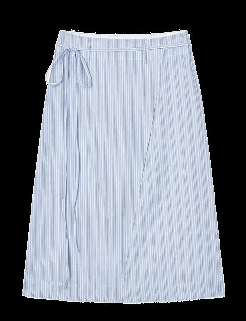 Mads Nørgaard | Mia Poplin Marty Wrap Skirt | 40