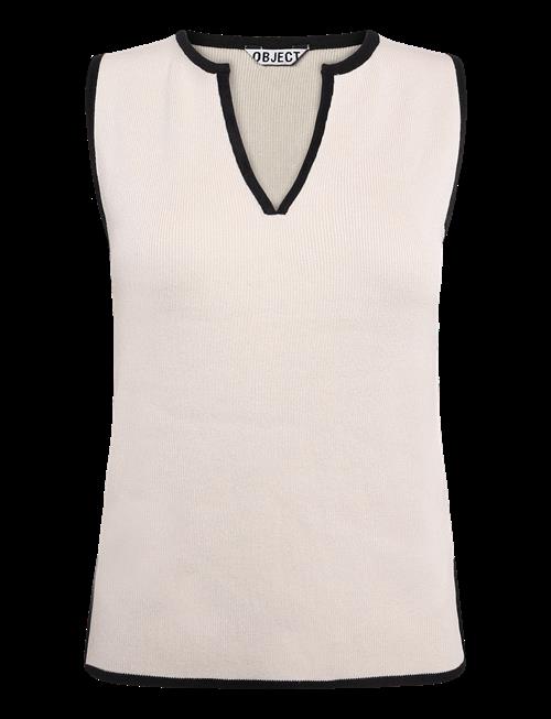 Se Object | Objviva S/L Re V-Neck Knit Top Noos | L hos Booztlet