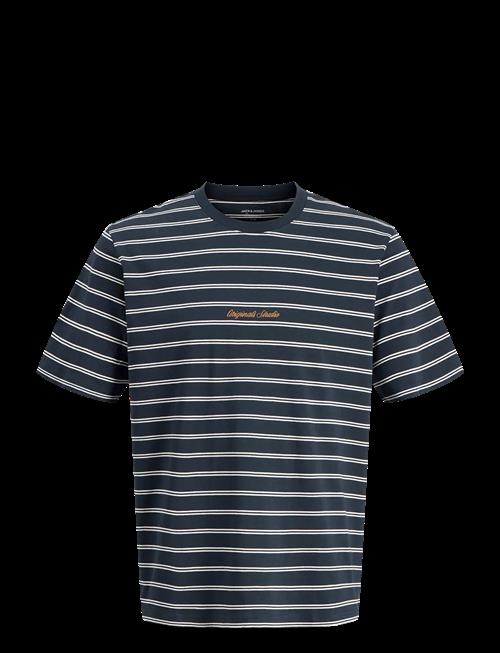 Jack & Jones | Jornorrebro Stripe Tee Ss Cn Ln | XS