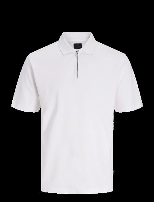 Jack & Jones | Jprblaethan Ss Zip Polo Sn | L