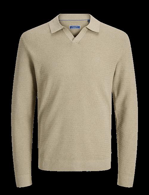 Jack & Jones | Jprbluriley Knit Split Neck Ls Sn | L