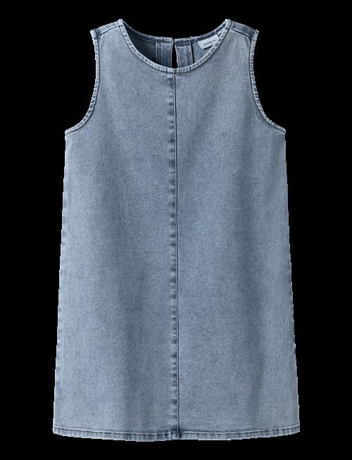 name it | Nkfamelia Sl Dnm Dress 2188-Gy T | 128