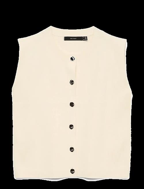 Vero Moda | Vmgold Sl O-Neck Button Vest Boo | M