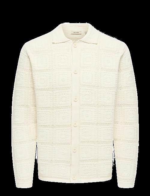 ONLY & SONS | Onsbart Life Rlx 5 Ls Shirt Knit | XS