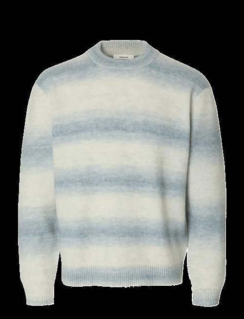 Selected | Slhmivo Ls Relaxed Space Dyed Crew Neck | L