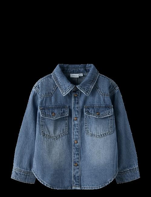 name it | Nmmblue Oz Dnm Ls Shirt 6677-Oz B | 98