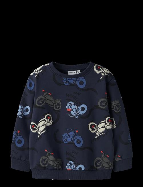 name it | Nmmbrett Ls Nreg Sweat Unb Box | 104