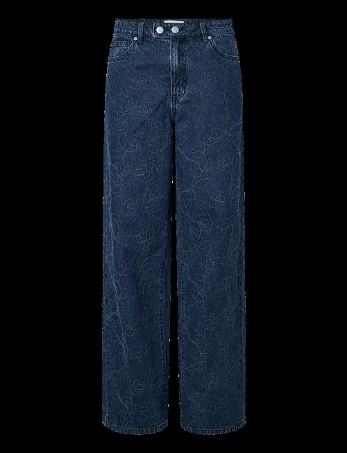YAS | Yasalia Mw Embroidery Wide Jeans S. 02 | 32 x 32