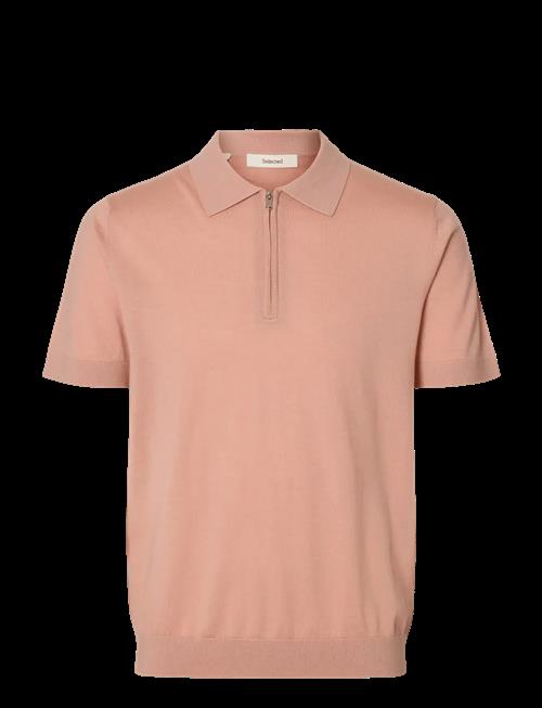 Selected | Slhtray Ss Knit Half Zip Polo Noos | L
