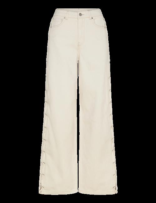 Vero Moda | Vmrae Hr Wide String Ecru Jeans | 28 x 32