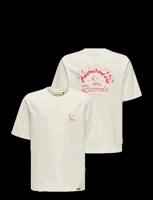 ONLY & SONS | Osjpeanuts Back Rlx Ss Lic Tee | 134-140