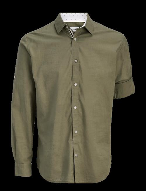 Jack & Jones | Jjhenry Slub Detail Shirt Ls | L