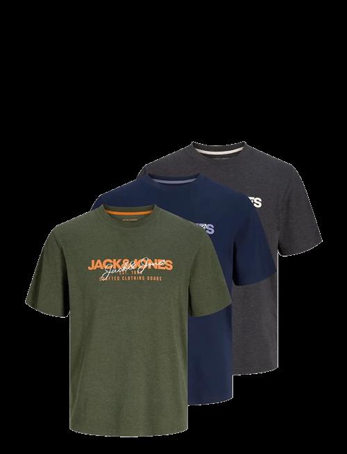 Jack & Jones | Jjalvis Tee Ss Crew Neck 3Pk Mp | L