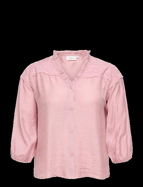 ONLY Carmakoma | Carsimme 3/4 V-Neck Shirt Wvn | 46