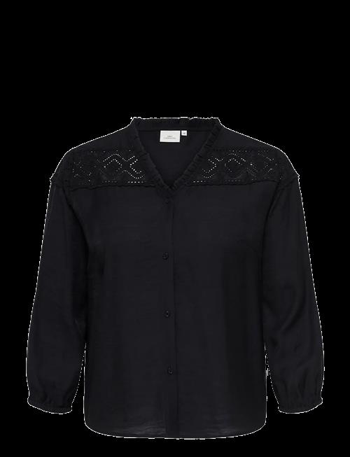 ONLY Carmakoma | Carsimme 3/4 V-Neck Shirt Wvn | 48