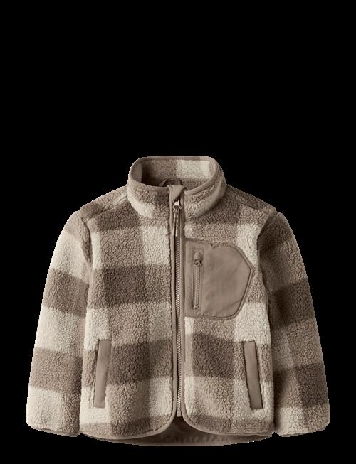 name it | Nmmmonico Sherpa Jacket Check | 110