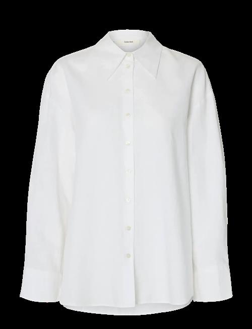 Selected | Slwcleo Oversize Linen Blend Shirt Noos | 34