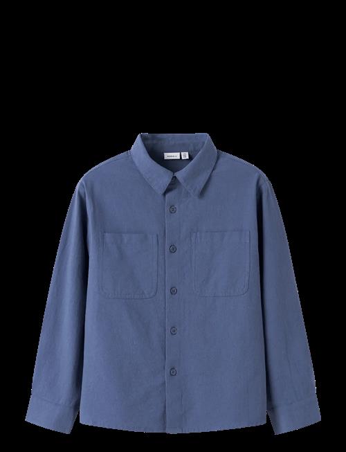 name it | Nkmderik Ls Overshirt | 146-152