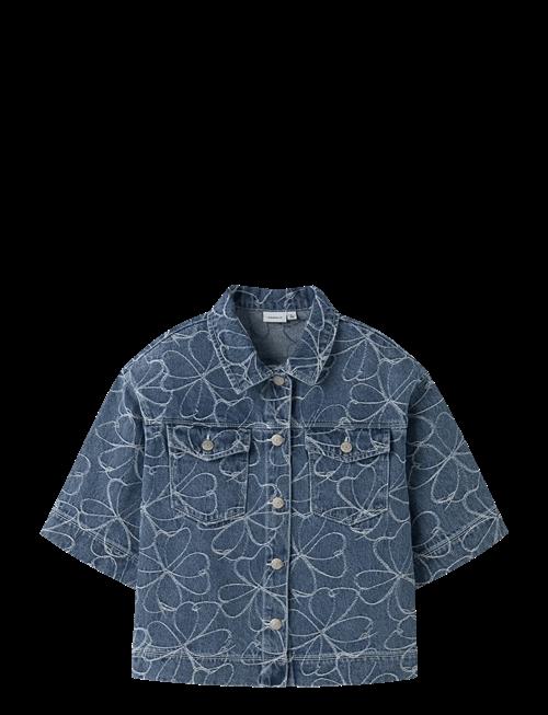 name it | Nkfevelyn 2/4 Jacq Dnm Shirt 2928-Jq D | 134