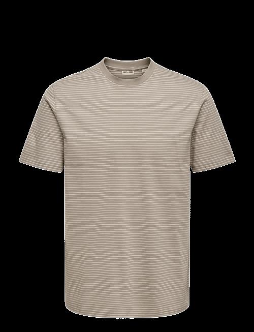 ONLY & SONS | Onsfred Life Rlx Ss Stripe Tee Noos | S