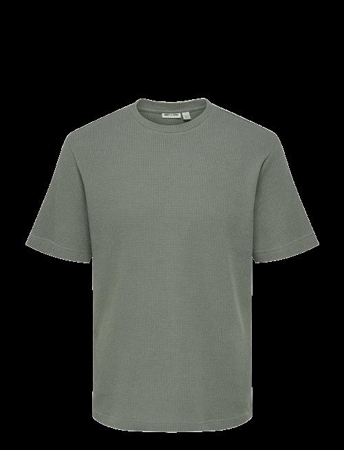 ONLY & SONS | Onstobie Reg Ss Waffle Tee Noos | XL