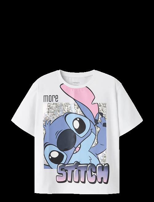 name it | Nkffora Stitch Ss Nreg Top Box Noos Wdi | 134-140