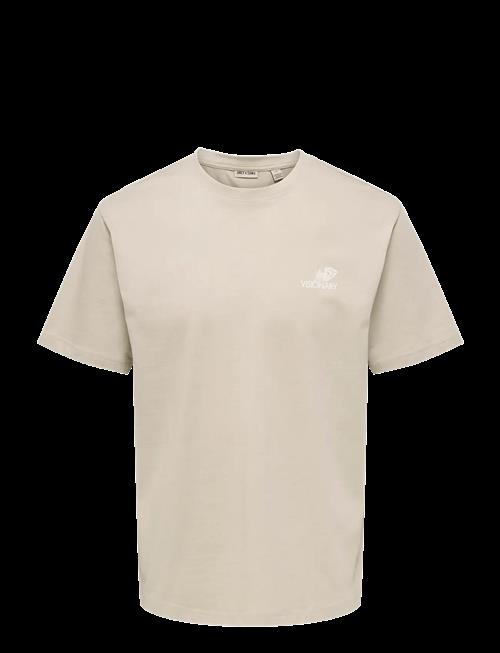 ONLY & SONS | Onsfred Life Rlx Ss Print Tee Vd | L