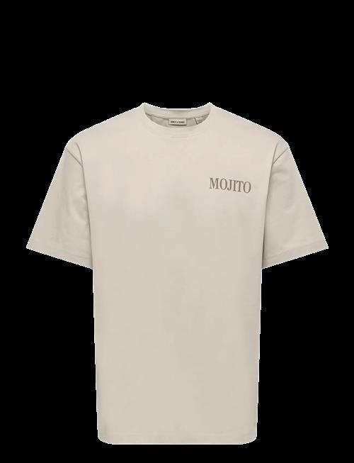 ONLY & SONS | Onsfred Life Rlx Ss Print Tee Vd | XS