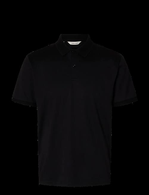 Selected | Slhfave Button Ss Polo Noos | L
