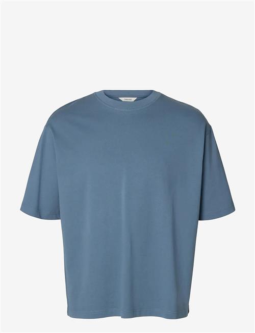 Selected | Slmrelaxaspen 2-Ply Ss O-Neck Noos | XL