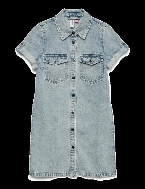 Vero Moda Girl | Vmjennie Ss Short Denim Dress Ga Girl | 140