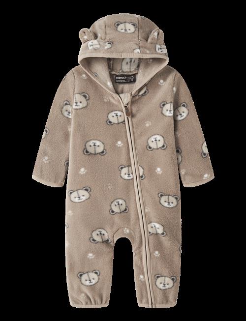 name it | Nbnmeeko Fleece Suit Aop | 62-68