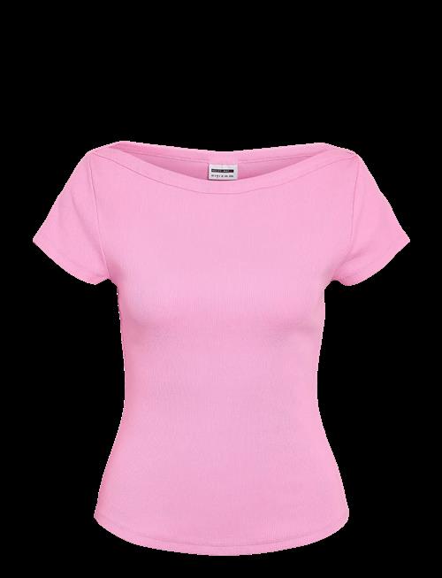 NOISY MAY | Nmmaya S/S Boatneck Top Noos | L