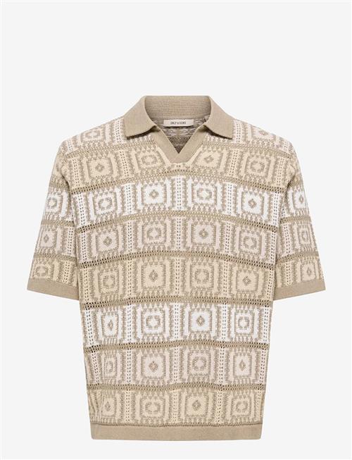 ONLY & SONS | Onsbart Life Rlx 5 Ss Resort Knit | M