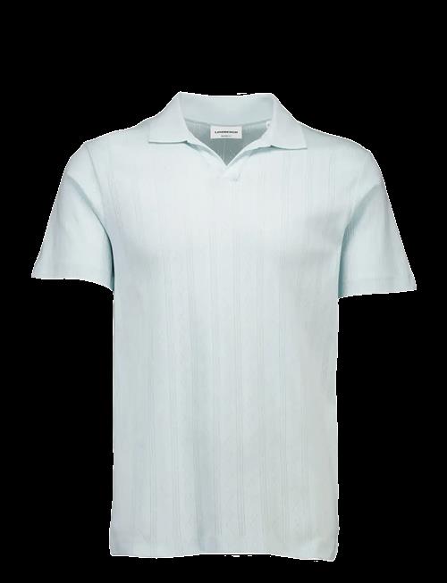 Lindbergh | Jacquard V-Neck Polo S/S | XL