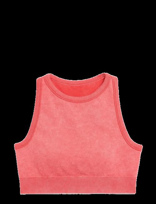 STRONGER | Washed Seamless High Neck Bra | M