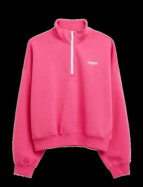 STRONGER | Half Zip Sweatshirt | M