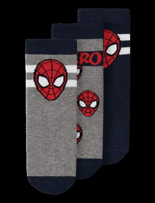 name it | Nmmfranky Spider 3P Sock Mar | 22-24