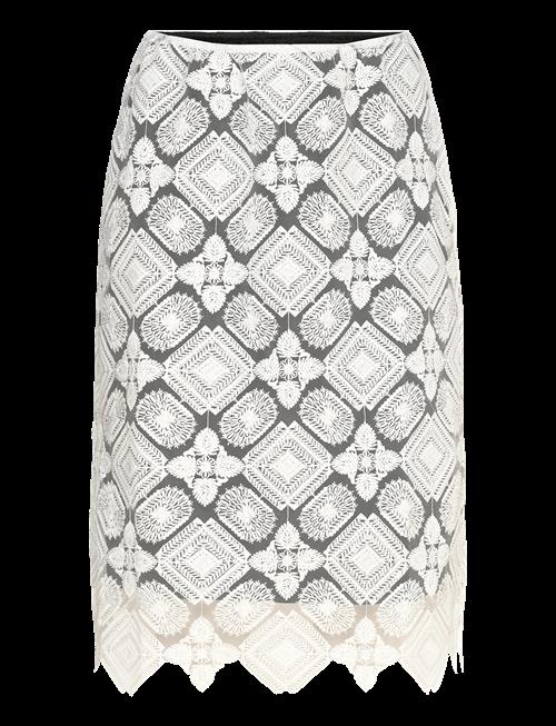 Naja Lauf | Maria Skirt White Embroidery | 36