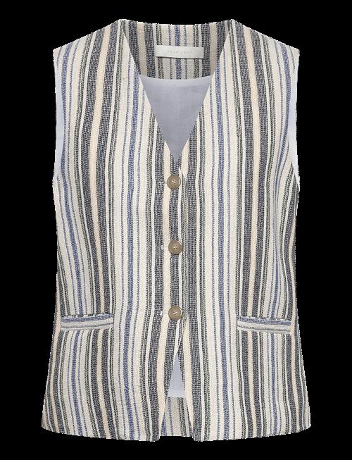 Naja Lauf | Migga Vest Rough Multi Stripe | 34