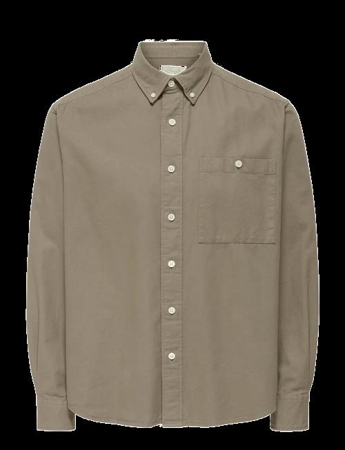 ONLY & SONS | Onslennart Loose Oxford Shirt 0382 | M