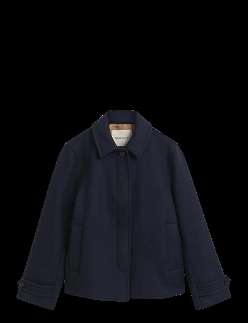 Gant | Short Wool Blend Car Coat | XS