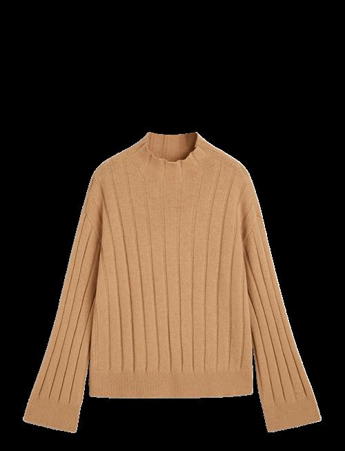Gant | Wide Ribbed Wool Stand Collar | XS