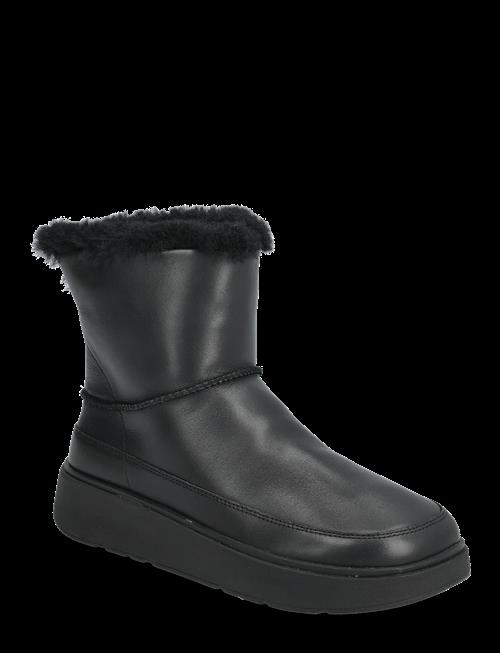 FitFlop | Gen-Ff Mini Shearling-Lined Leather Boots | 38