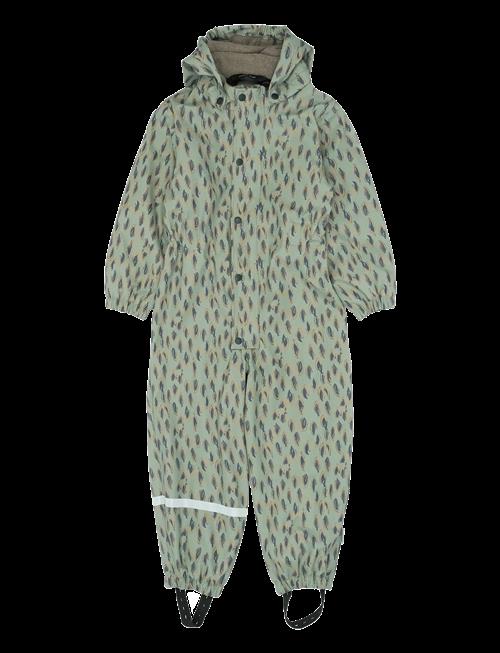 mikk-line | Pu Aop Rain Suit With Fleece | 74